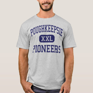 Camiseta Poughkeepsie promueve Poughkeepsie medio