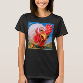 Camiseta Poule caricaturale