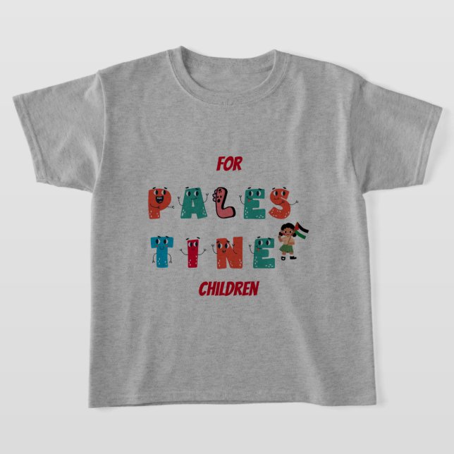 Camiseta Pour les enfants de Palestine (Distribución)