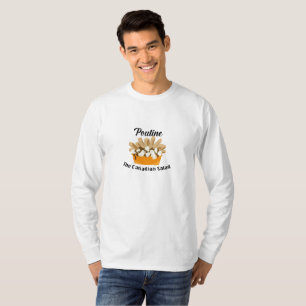 Camiseta Poutine, La Ensalada Canadiense - T- De Manga Larg