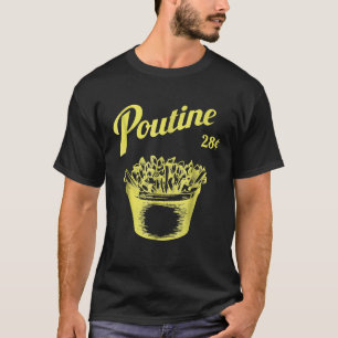 Camiseta Poutine Retro Canadá Montreal