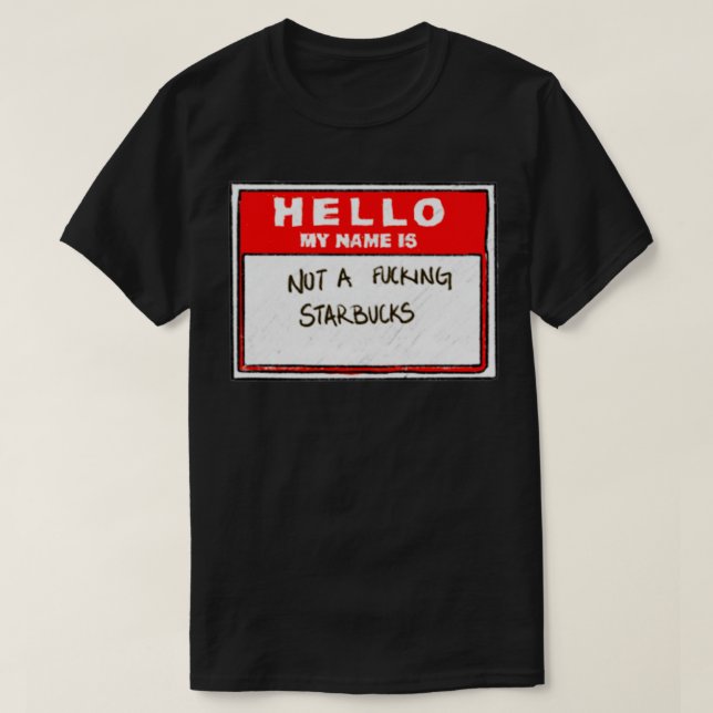 Camiseta POV su a Barnes y noble barista (Diseño del anverso)