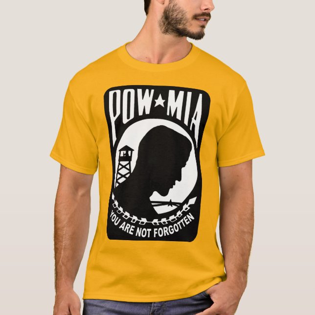 Camiseta POW-MIA de MomCat.org (Anverso)