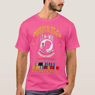 Camiseta POW MIA Phil Thoughts w WII POW SVC
