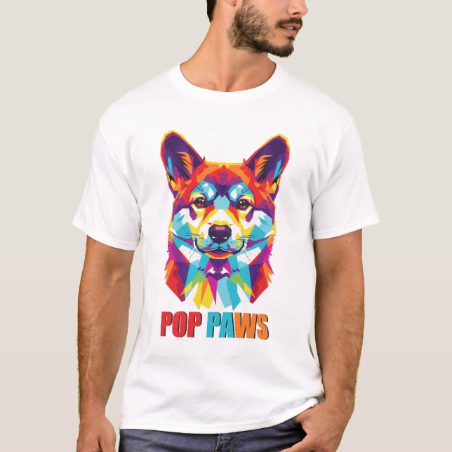 CAMISETA POW PAWS (Anverso)