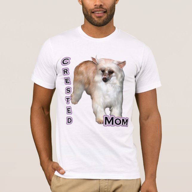 Camiseta Powderpuff Crested Mom 4 (Anverso)
