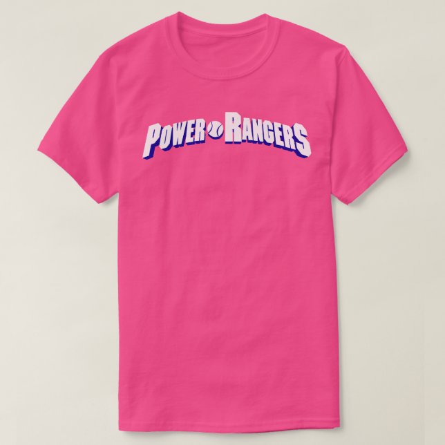 Camiseta Power Baseball Rangers (Diseño del anverso)