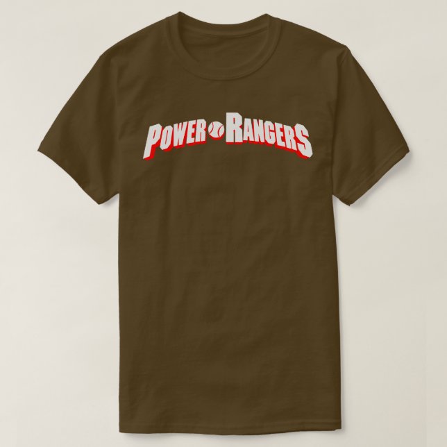 Camiseta Power Baseball Rangers 1 (Diseño del anverso)