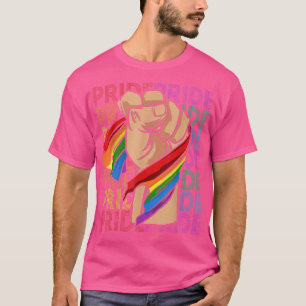 Camiseta Power Fist LGBT Gay Lesbian Transgender Biseual Pr