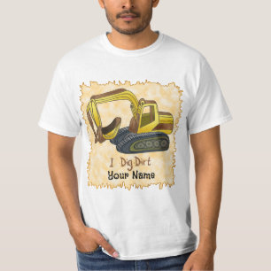 Camiseta Power Shovel Excava Tierra