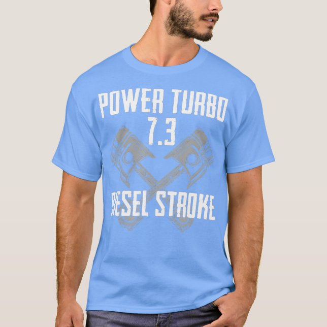 Camiseta Power Turbo 73 Diesel (Anverso)