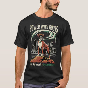 Camiseta Power With Roots Boxer Boston