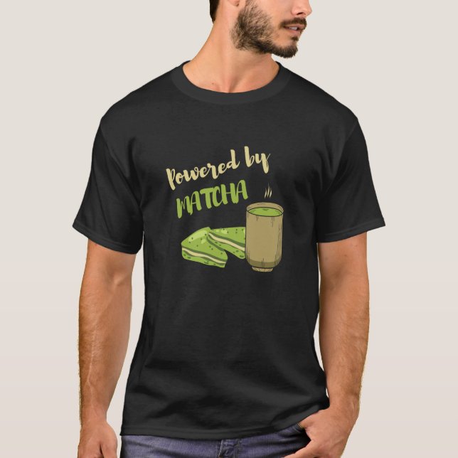 Camiseta Powered By Matcha the Matcha Tea (Anverso)