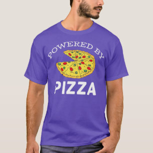 Camiseta Powered By Pizza 