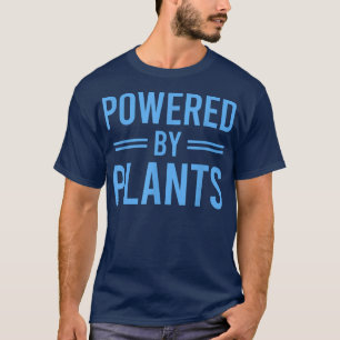 Camiseta Powered By Plants Vegetarian Vegan Workout Plant P
