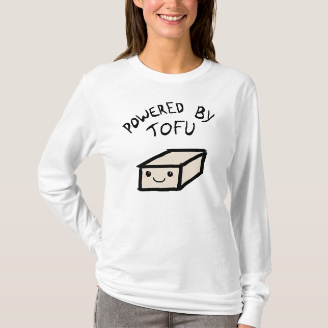 Camiseta Powered by Tofu (Anverso)