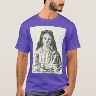 Camiseta Powerful Feminist Vintage Art Tired Woman Smoking