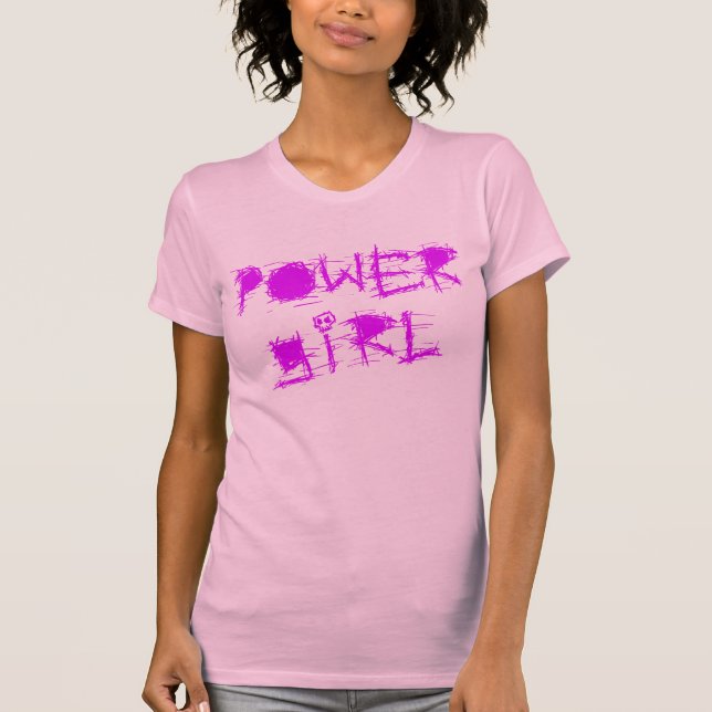 Camiseta Powergirl (Anverso)