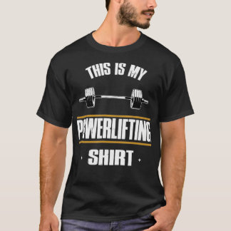 Camiseta Powerlifting, Squat, Bench, Deadlift, Weightliftin