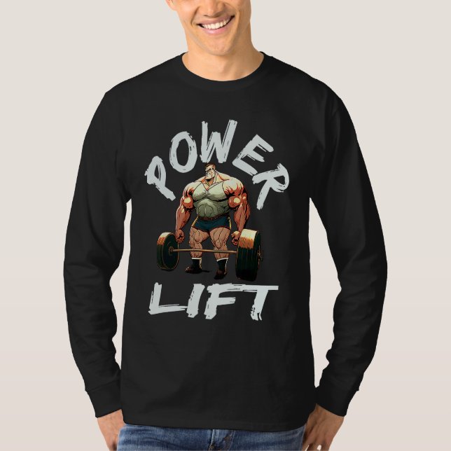 Camiseta Powerlifting Workout Fitness  2 (Anverso)