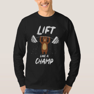 Camiseta Powerlifting Workout Fitness Lift Like A Champ
