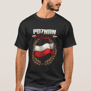 Camiseta Poznan Polonia Viajes Bandera Polaca Polska