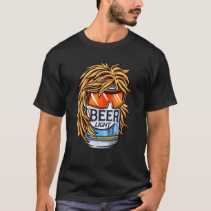 Camiseta Pozo De Cerveza Con Una Cerveza Mullet Bebiendo Ca