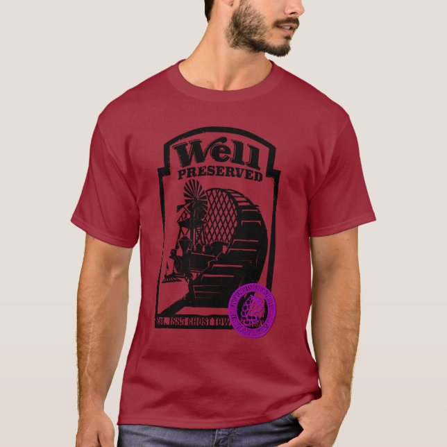Camiseta Pozo preservado - el pueblo fantasma de Knott (Anverso)