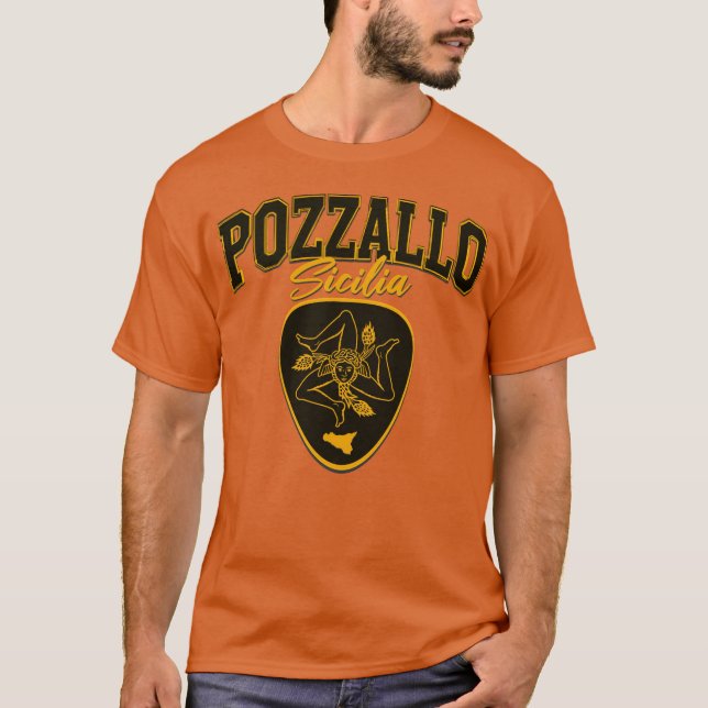 Camiseta Pozzallo Sicilia T-Shirt (Anverso)