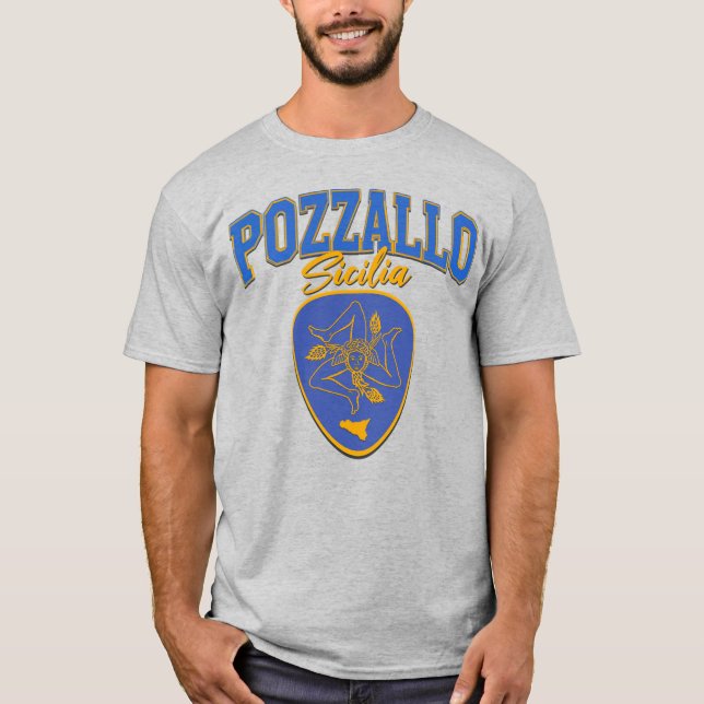 Camiseta Pozzallo Sicilia T-Shirt (Anverso)
