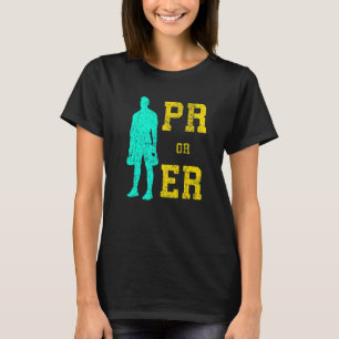 Camiseta PR o ER Levantamiento de pesas Fisicoculturismo Fi
