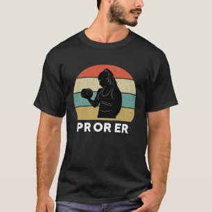 Camiseta PR O Levantamiento De Pesas Er Culturismo Fitness