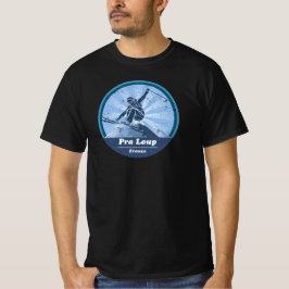 Camiseta Pra-Loup Station de ski - Skieur