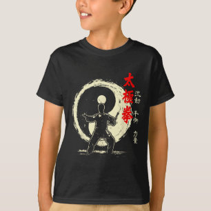 Camiseta Práctica de artes marciales de meditación Tai Chi 