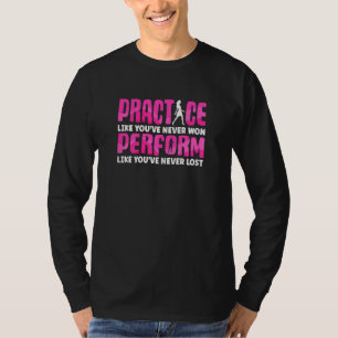 Camiseta Práctica De Concurso De Belleza Y Actuar Como Una