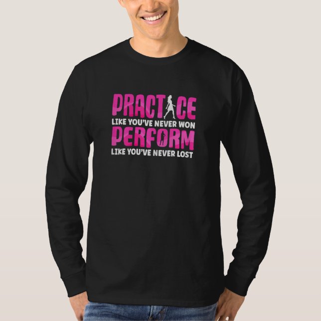 Camiseta Práctica De Concurso De Belleza Y Actuar Como Una  (Anverso)