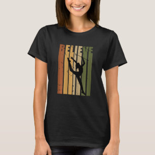 Camiseta Práctica de Gimnasia Rítmica de las mujeres con to