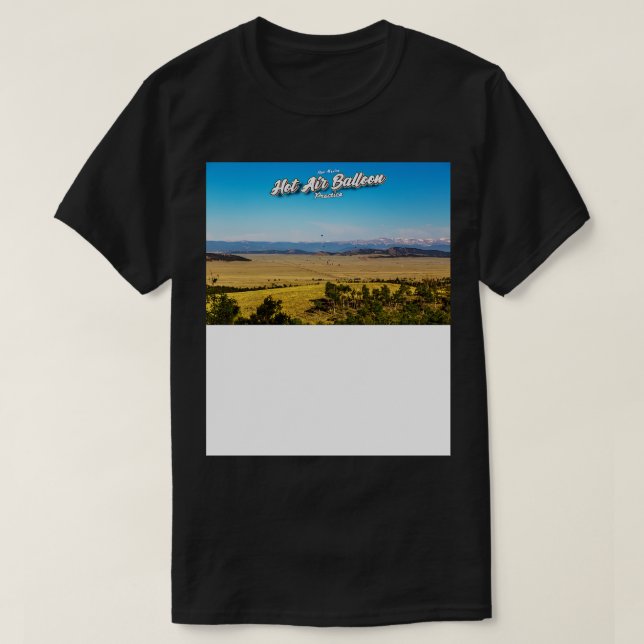 Camiseta Práctica de globos aerostáticos 6 (Diseño del anverso)