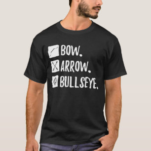Camiseta Práctica de tiro con arco de diversiones Bow Arrow