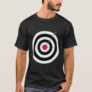 Camiseta Práctica Objetivo Círculo Bulls Ojos Regalos Para