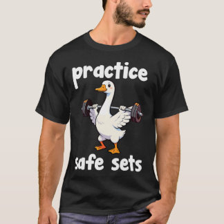 Camiseta Práctica Sets Seguros Divertido Gimnasio Entrenami