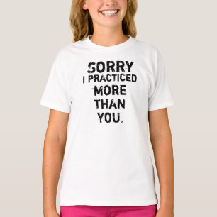 Camiseta ¡Práctica triste de I!