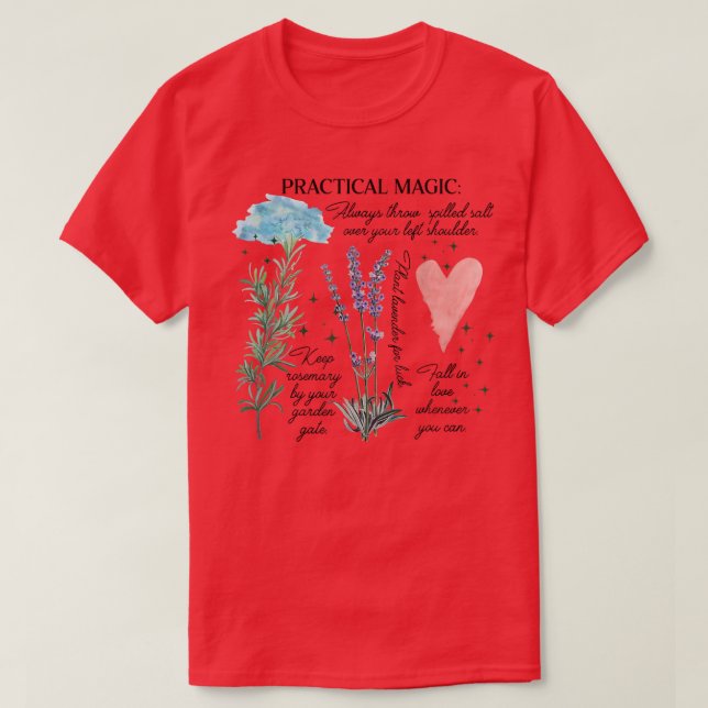 Camiseta Practical Magic Witch Gardening Card Gardeners Pla (Diseño del anverso)
