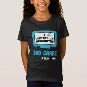 Camiseta Prácticamente Gradué Tercer Grado de Cuarentena