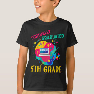 Camiseta Prácticamente me gradué en 5º grado en 2020