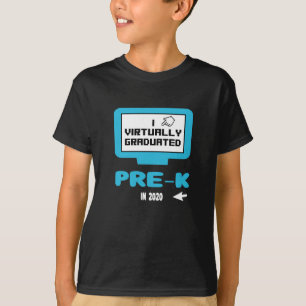 Camiseta Prácticamente me gradué en cuarentena divertida 