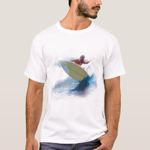 Camiseta Practicando surf, verano de California