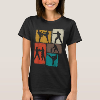 Camiseta Practicante de Taekwondo Collage Hombres Niños Ent