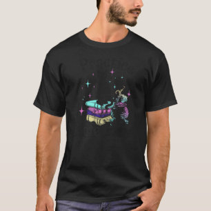 Camiseta Practicar la bruja Hex Witchen Black Cat Retro Wit