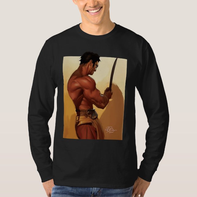 Camiseta Practice More Arnis Kali Escrima by Artist Don Cas (Anverso)